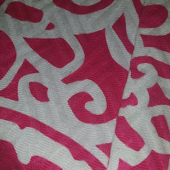 JUST TAYLOR PINK AND WHITE SLEEVELESS DRESS - Picture 4 of 6